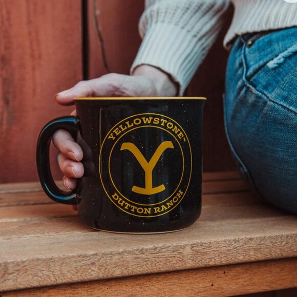 Yellowstone Dutton Ranch Ceramic Camper Mug 20 OZ Gift - Picture 2 of 4